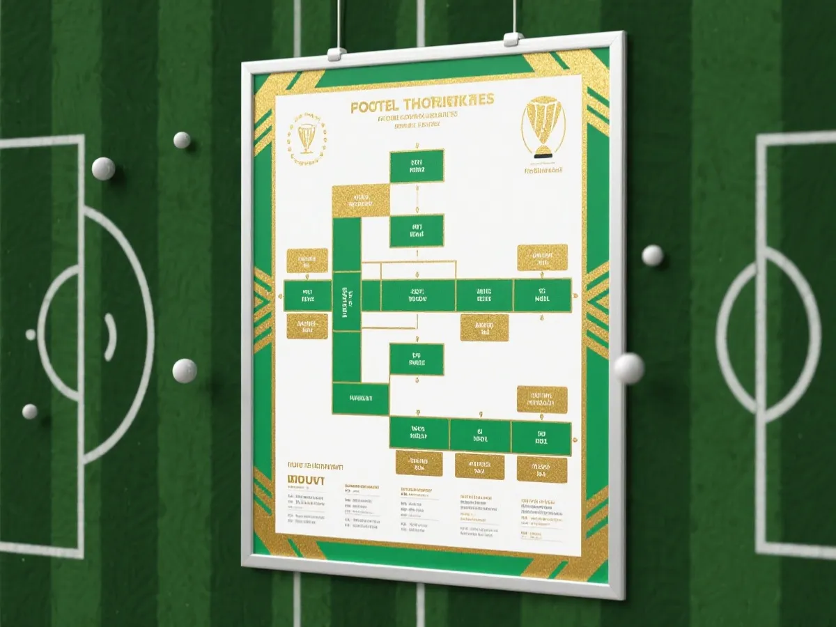 世界盃淘汰賽對陣表示意